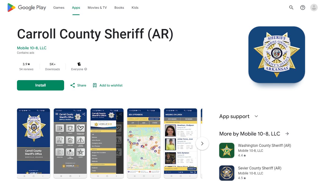 Carroll County Sheriff (AR) - Apps on Google Play